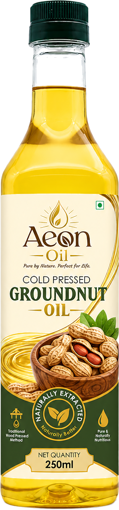 Cold Pressed Groundnut Oil